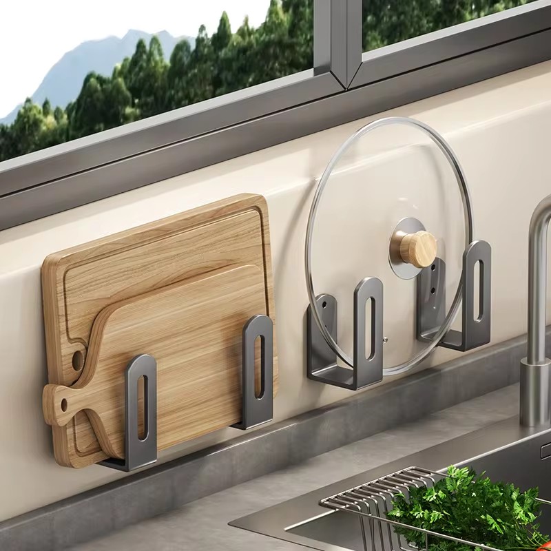 Kitchen Uncle - 2pcs/set Pot Lid Rack Pot Cover