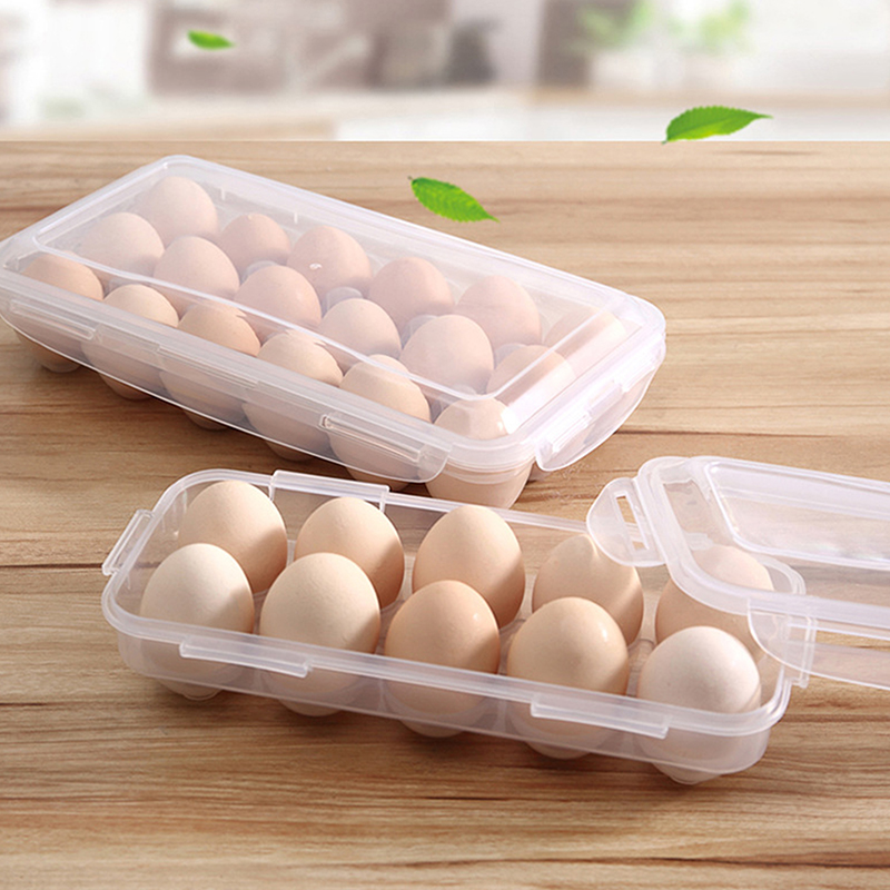 Kitchen Uncle - 1/2pc 10Grids Egg Storage Box with