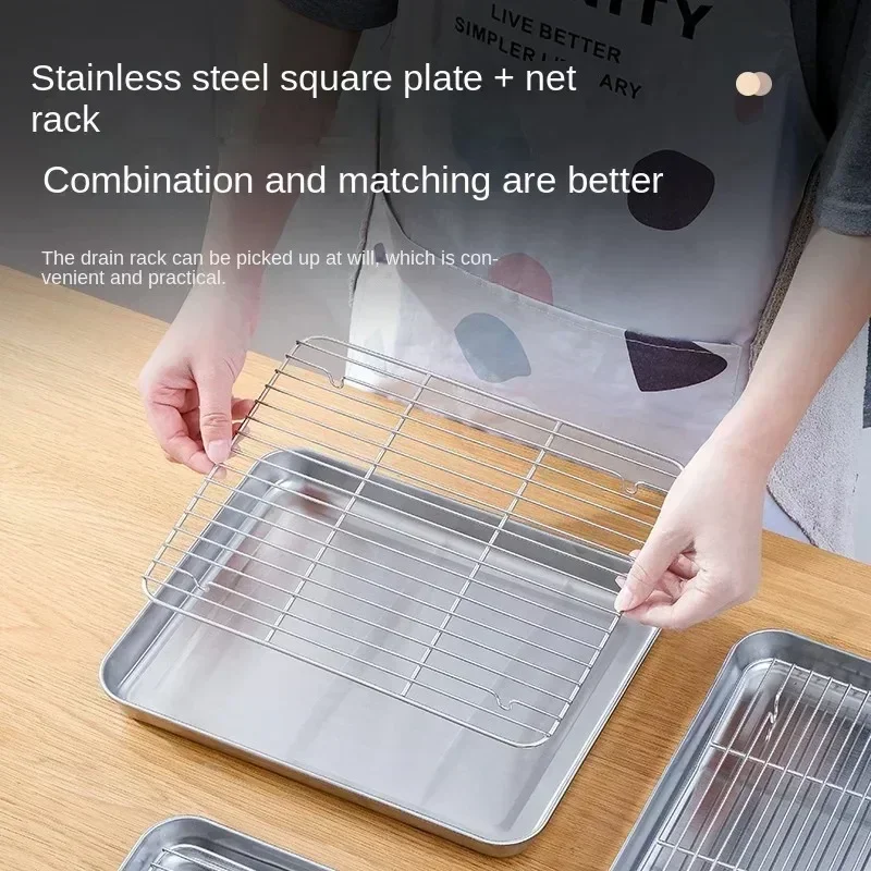 Stainless Steel Baking Pan Tra - đánh giá và giá Kitchen Baking Rack