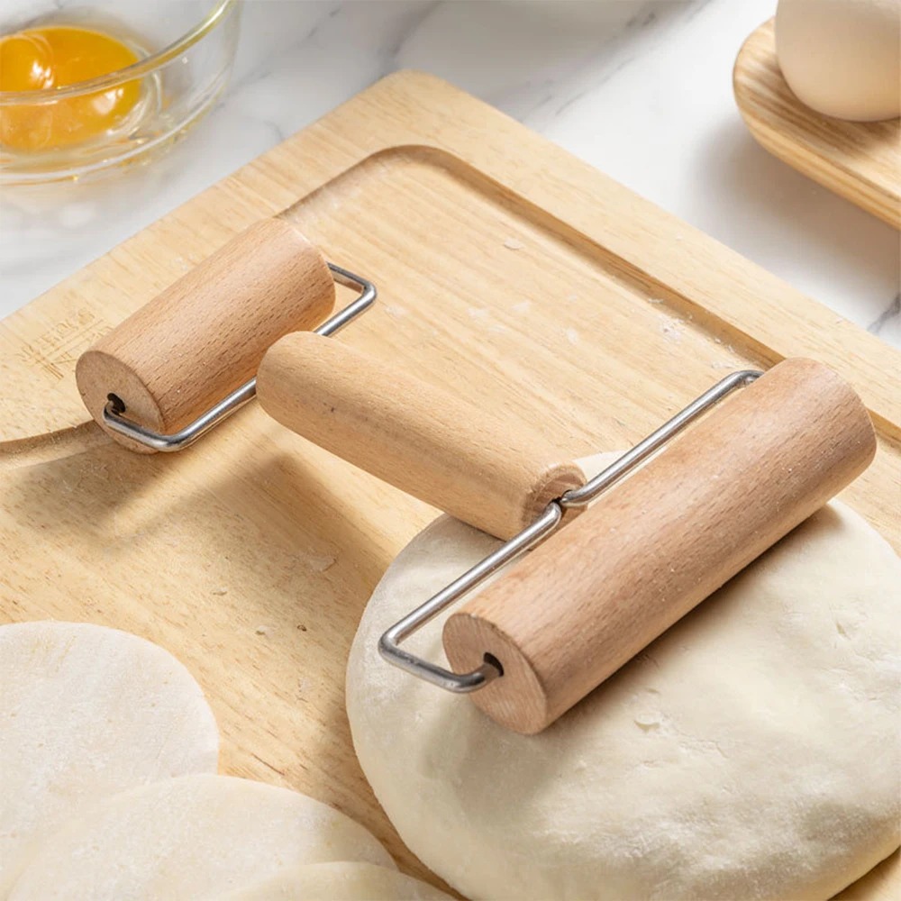 1Pc Wooden Rolling Pin Handhel - đánh giá và giá Kitchen Roller Baking