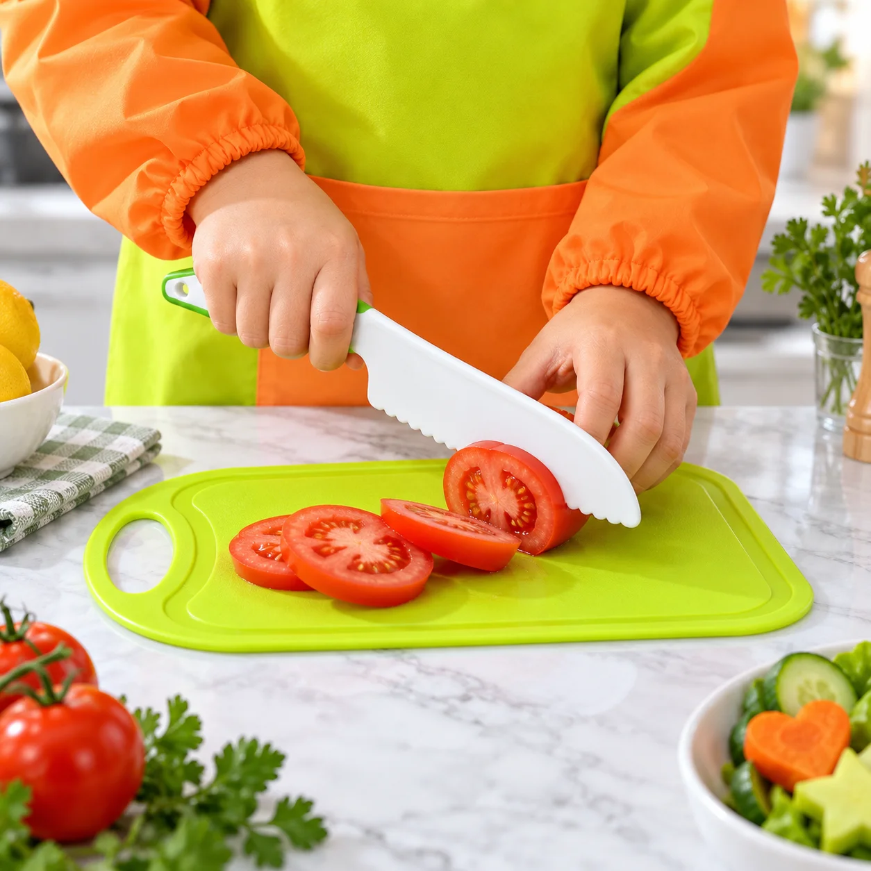 WXCOO Kids Toddler Safe Plasti - đánh giá và giá Kitchen Kids Baking Set