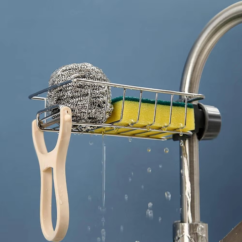 Kitchen Sink Drain Rack Sponge - đánh giá và giá Kitchen Uncle