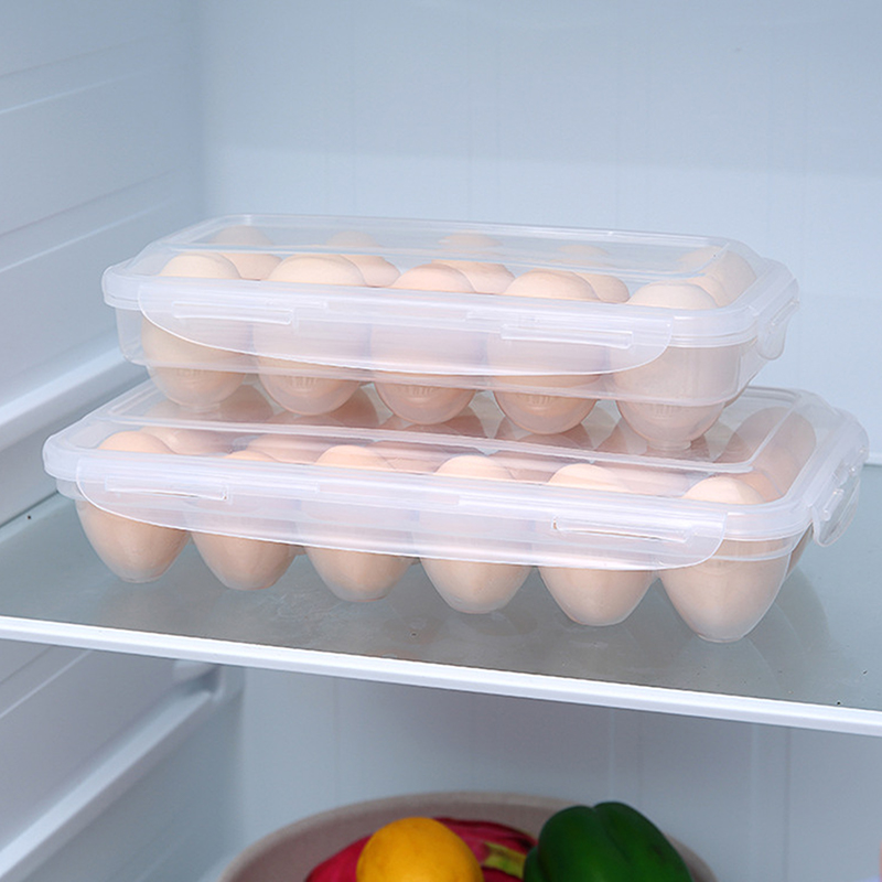 1/2pc 10Grids Egg Storage Box  - đánh giá và giá Kitchen Uncle